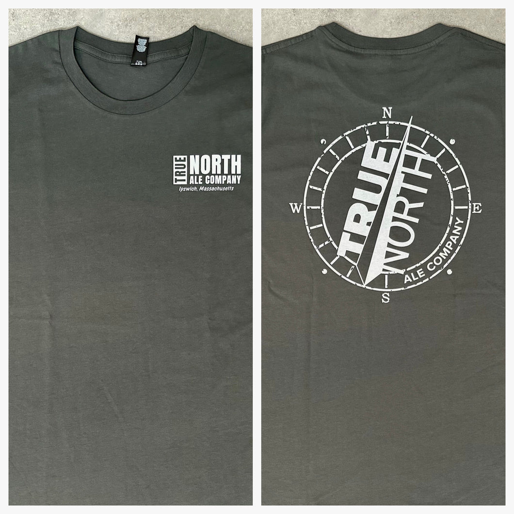 Charcoal Short Sleeve Logo Tee