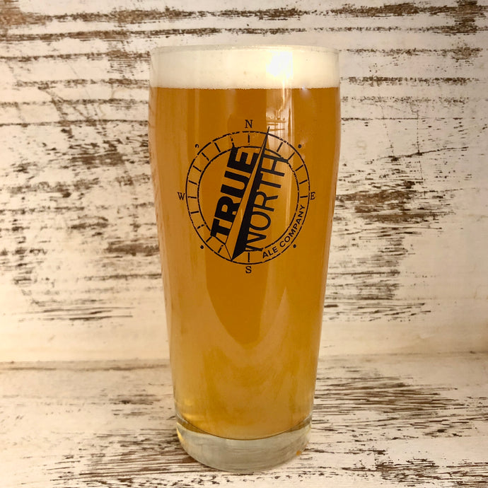 20oz Willi Becher Logo Glass - available at our Taproom