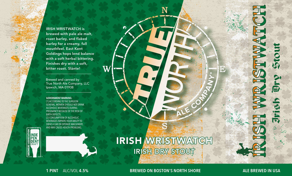 Irish Wristwatch True North Ale Company