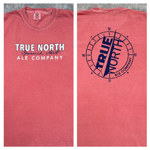 Red Short Sleeve Banner Tee