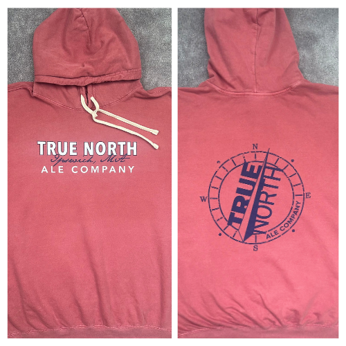 Red Lightweight Pullover Hoodie
