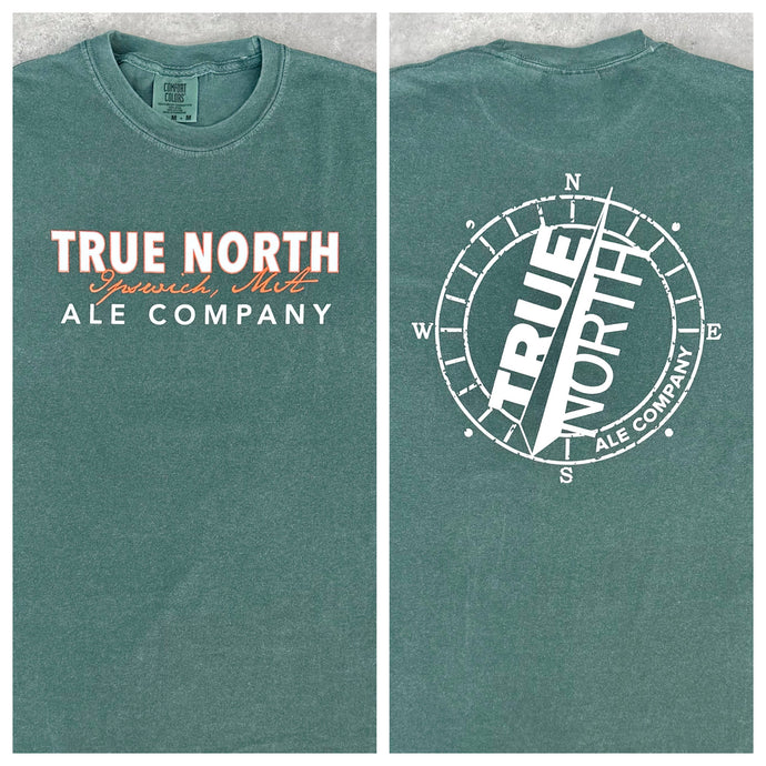 Spruce Green Short Sleeve Banner Tee