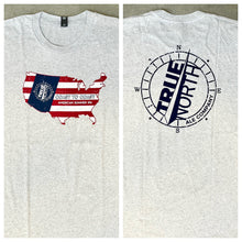 Coast To Coast Heather White Short Sleeve Tee