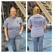 Blue Short Sleeve Marsh Tee