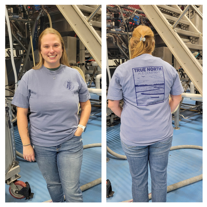 Blue Short Sleeve Marsh Tee