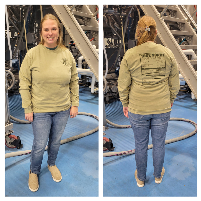 Khaki Long Sleeve Marsh Tee