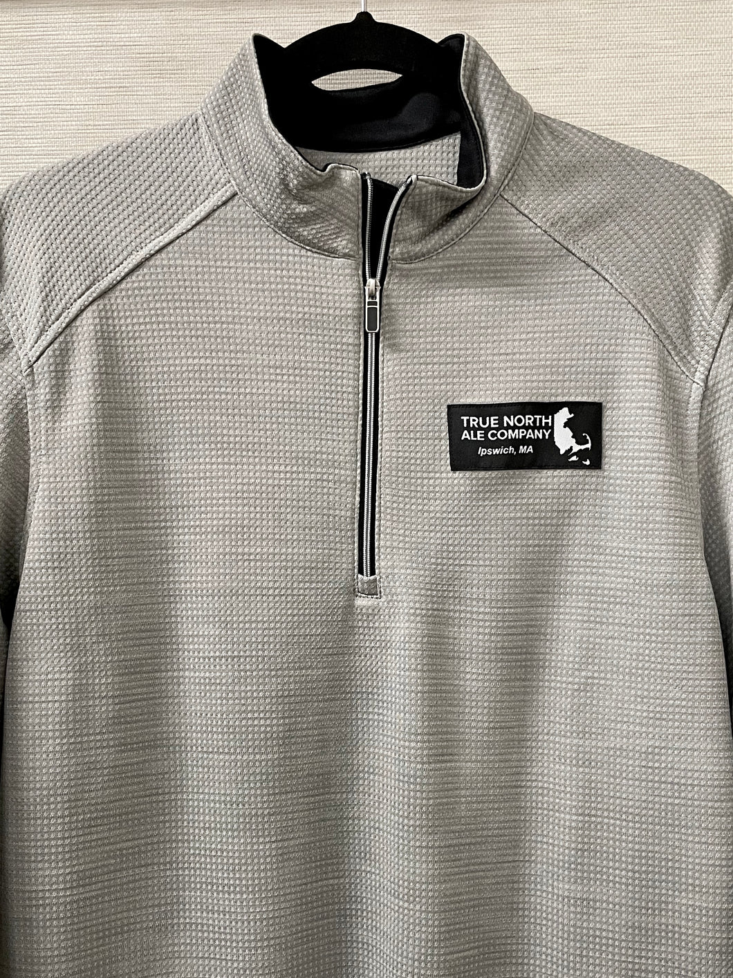 Gray Performance Quarter-Zip Shirt